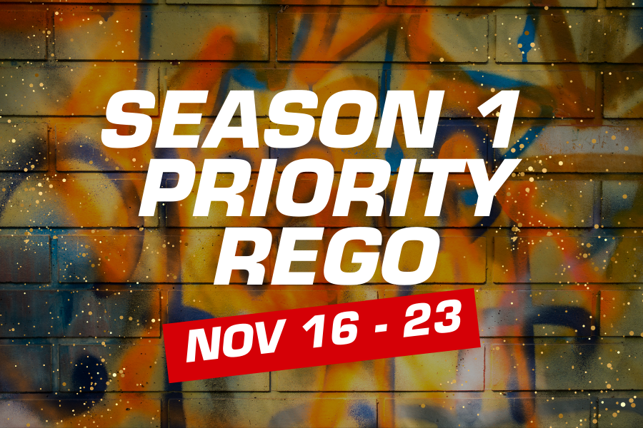 Season 1 Priority Rego